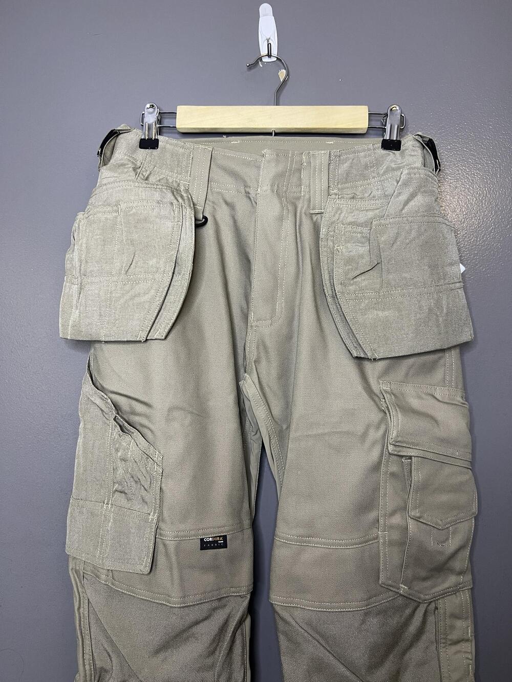 Mascot Cargo Pants Mens 30x32 Beige Madrid Hardwear Workwear 15031-010-55